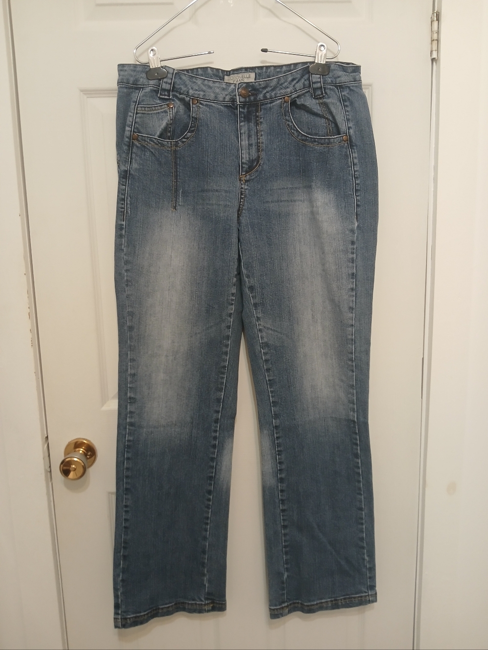 Addition Elle Jeans with Embroidered Pockets